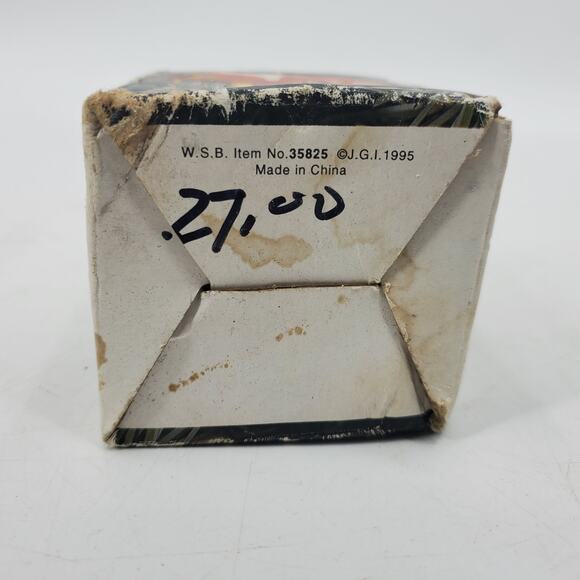 Badcock 1995 School Building Village Bell Christmas Tree Ornament Porcelain 3" - Picture 14 of 14